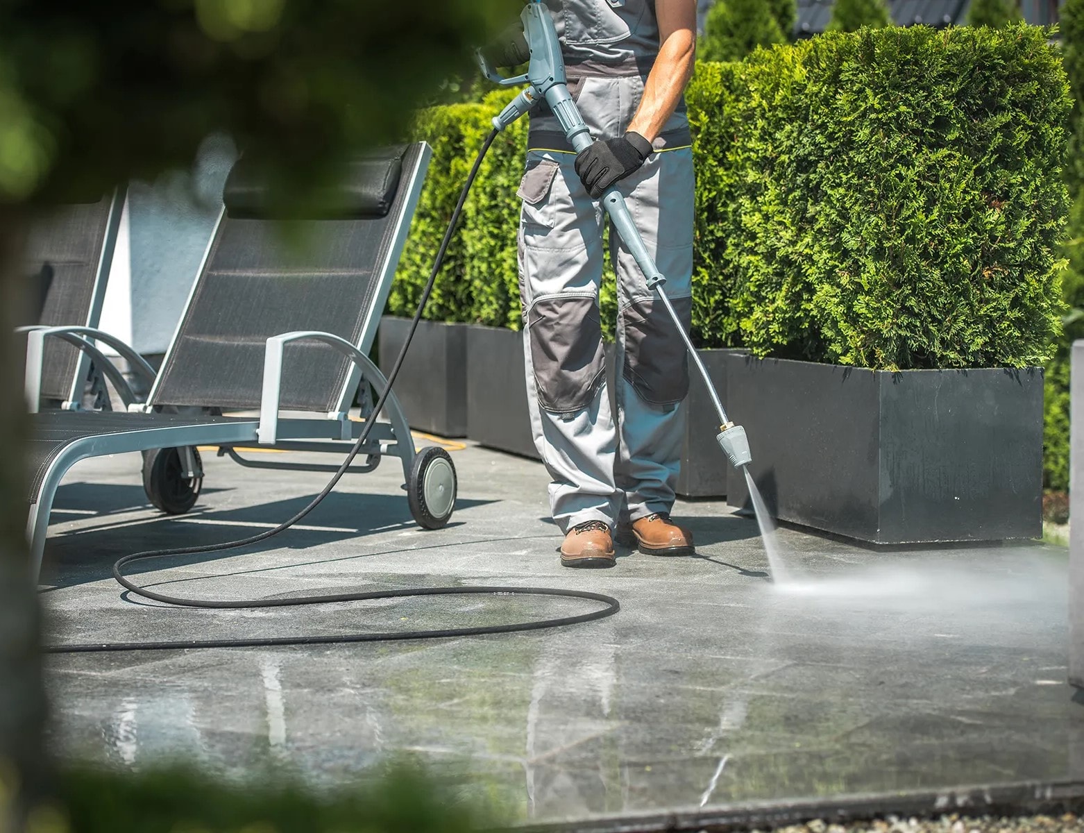 Professionel fliserens & algebehandling